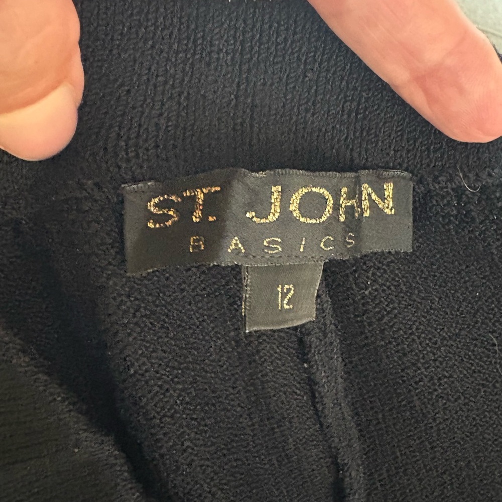St. John Collection Black Trousers